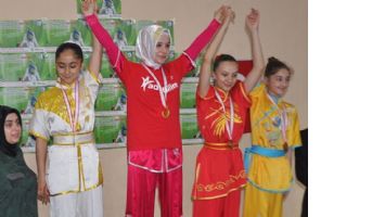 WUSHU ŞAMPİYONASINDA &Ouml;D&Uuml;LLER DAĞITILDI