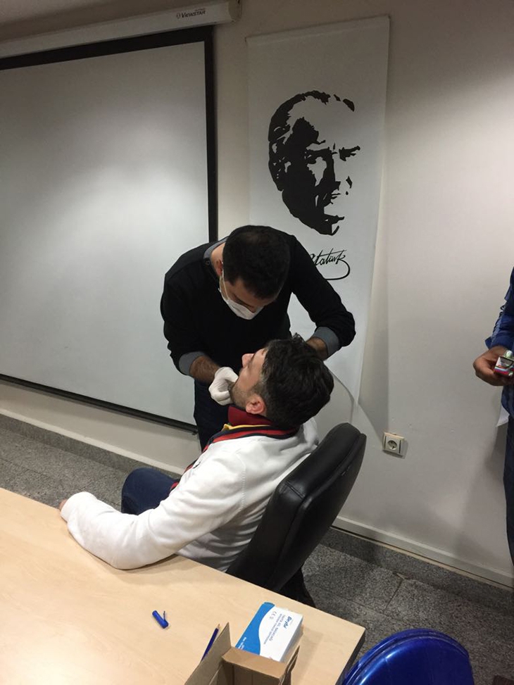 TRSM HASTALARINA DİŞ TARAMASI YAPILDI