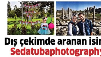 DIŞ &Ccedil;EKİMDE ARANAN İSİM: SEDATUBAPHOTOGRAPHY