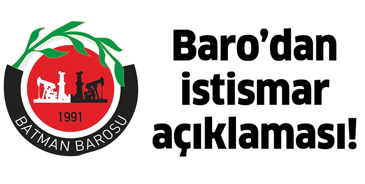 BARO&rsquo;DAN İSTİSMAR A&Ccedil;IKLAMASI!