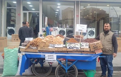 26 yıllık seyyar esnaftan kampanya