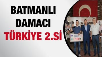 BATMANLI DAMACI T&Uuml;RKİYE 2.Sİ