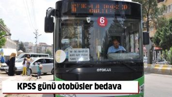 KPSS G&Uuml;N&Uuml; OTOB&Uuml;SLER BEDAVA