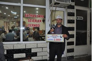 DAMADA T&Uuml;RKİYE ŞAMPİYONUYUZ