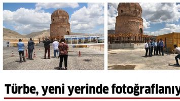 T&Uuml;RBE, YENİ YERİNDE FOTOĞRAFLANIYOR