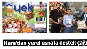 KARA&rsquo;DAN YEREL ESNAFA DESTEK &Ccedil;AĞRISI