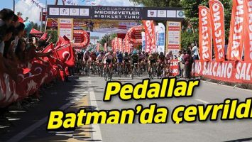 PEDALLAR BATMAN&rsquo;DA &Ccedil;EVRİLDİ