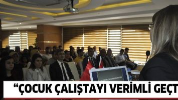&ldquo;&Ccedil;OCUK &Ccedil;ALIŞTAYI VERİMLİ GE&Ccedil;Tİ&rdquo;