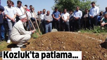 KOZLUK&rsquo;TA PATLAMA&hellip;