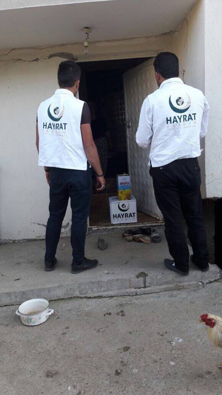 HAYRAT DERNEĞİ&rsquo;NDEN YARDIM &Ccedil;AĞRISI