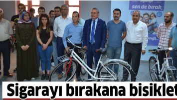 SİGARAYI BIRAKANA BİSİKLET&hellip;