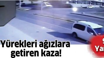 Y&Uuml;REKLERİ AĞIZLARA GETİREN KAZA!