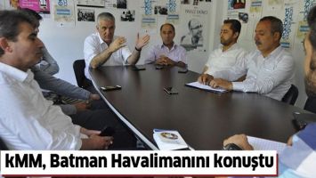 KMM, BATMAN HAVALİMANINI KONUŞTU