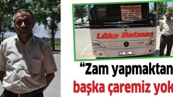 &ldquo;ZAM YAPMAKTAN BAŞKA &Ccedil;AREMİZ YOK&rdquo;