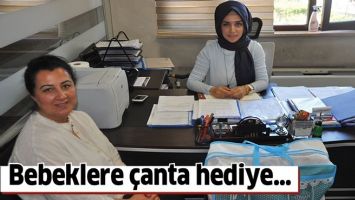 BEBEKLERE &Ccedil;ANTA HEDİYE&hellip;