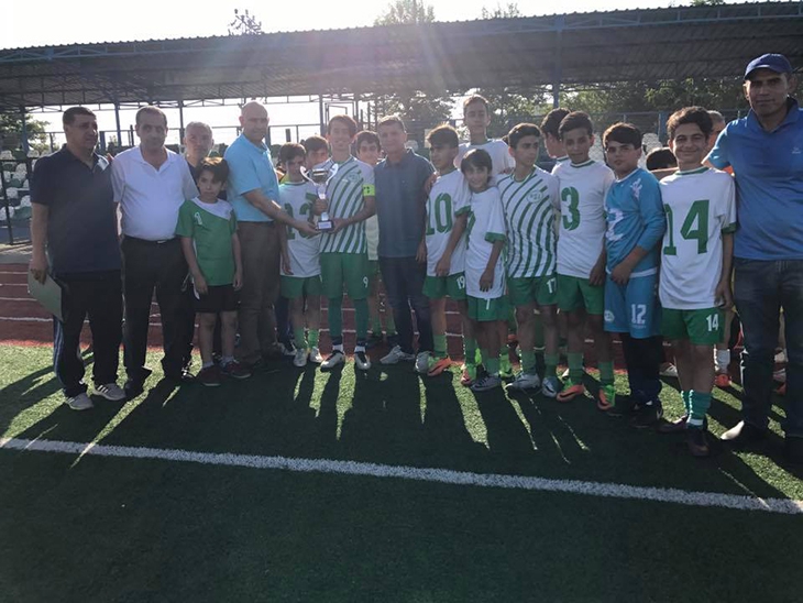 U13&rsquo;LERDE ŞAMPİYON: DSİSPOR