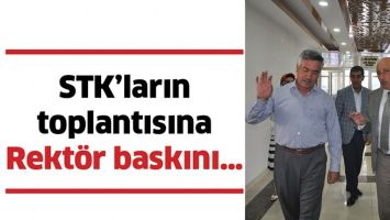 STK&rsquo;LARIN TOPLANTISINA REKT&Ouml;R BASKINI&hellip;