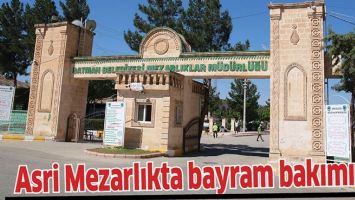 ASRİ MEZARLIKTA BAYRAM BAKIMI&hellip;