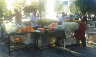 G&Uuml;NDE 40 KİLO &Ccedil;İĞK&Ouml;FTE YOĞURUYOR