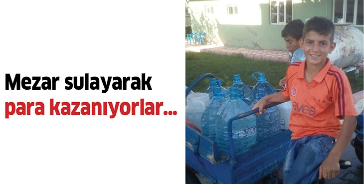 MEZAR SULAYARAK PARA KAZANIYORLAR&hellip;
