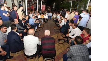 VALİ, KOZLUK ESNAFINI ZİYARET ETTİ