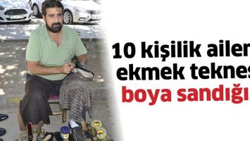 10 KİŞİLİK AİLENİN EKMEK TEKNESİ: BOYA SANDIĞI&hellip;