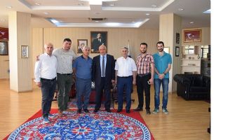 STK&rsquo;LARDAN REKT&Ouml;R&rsquo;E DESTEK ZİYARETİ
