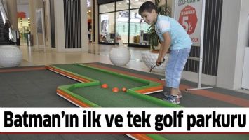BATMAN&rsquo;IN İLK VE TEK GOLF PARKURU