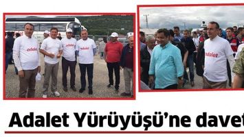 ADALET Y&Uuml;R&Uuml;Y&Uuml;Ş&Uuml;&rsquo;NE DAVET&hellip;