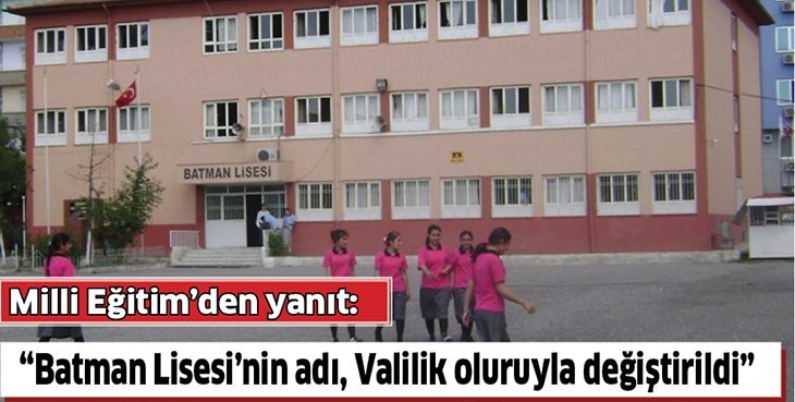 MİLLİ EĞİTİM&rsquo;DEN YANIT: