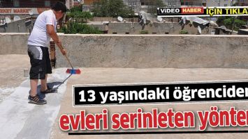 13 YAŞINDAKİ &Ouml;ĞRENCİDEN