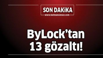 BYLOCK&rsquo;TAN 13 G&Ouml;ZALTI!