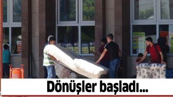 D&Ouml;N&Uuml;ŞLER BAŞLADI&hellip;