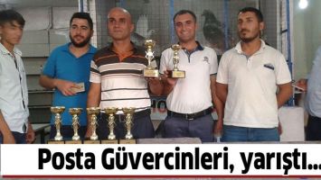 POSTA G&Uuml;VERCİNLERİ, YARIŞTI&hellip;