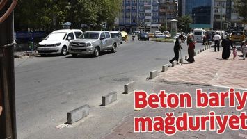 BETON BARİYER MAĞDURİYETİ&hellip;