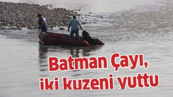 BATMAN &Ccedil;AYI, İKİ KUZENİ YUTTU