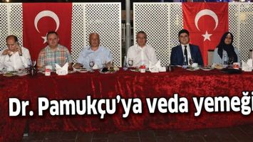 DR. PAMUK&Ccedil;U&rsquo;YA VEDA YEMEĞİ&hellip;