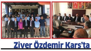 ZİVER &Ouml;ZDEMİR KARS&rsquo;TA