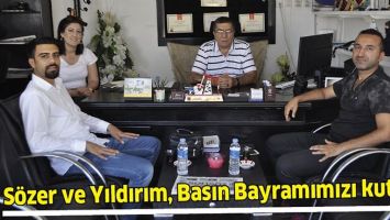 S&Ouml;ZER VE YILDIRIM, BASIN BAYRAMIMIZI KUTLADI