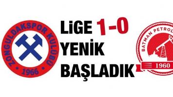 LİGE 1-0 YENİK BAŞLADIK