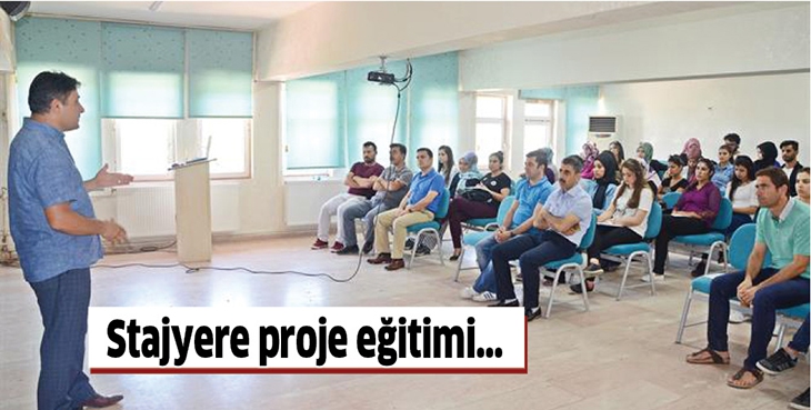 STAJYERE PROJE EĞİTİMİ&hellip;