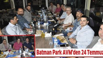 BATMAN PARK AVM&rsquo;DEN 24 TEMMUZ JESTİ