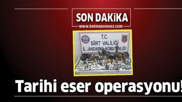 TARİHİ ESER OPERASYONU!