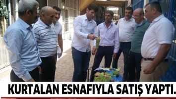 KURTALAN ESNAFIYLA SATIŞ YAPTI&hellip;