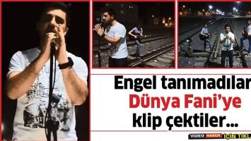 ENGEL TANIMADILAR, D&Uuml;NYA FANİ&rsquo;YE KLİP &Ccedil;EKTİLER&hellip;