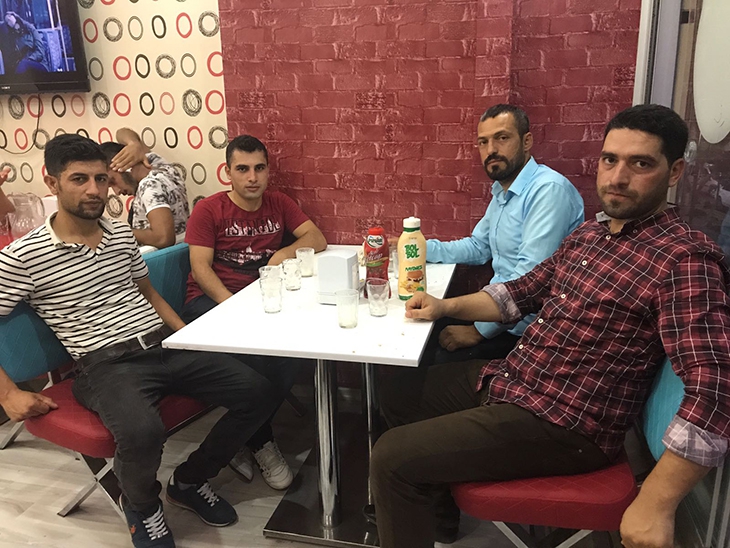 İKİ TAKIM, YEMEKTE BULUŞTU