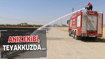 ANIZ EKİBİ, TEYAKKUZDA&hellip;