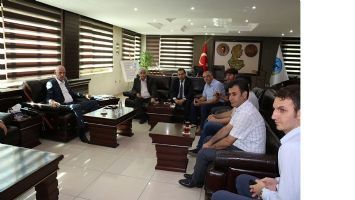 ESKİ VEKİL OK&Ccedil;U, AKSOY&rsquo;U ZİYARET ETTİ
