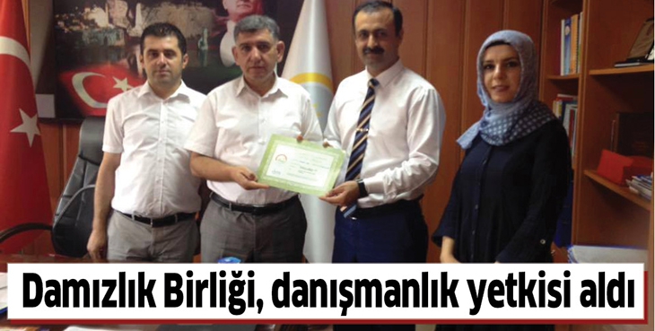 DAMIZLIK BİRLİĞİ, DANIŞMANLIK YETKİSİ ALDI