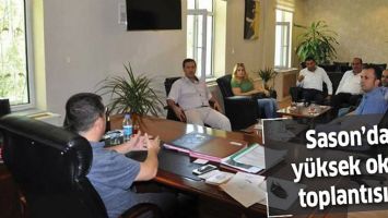 SASON&rsquo;DA Y&Uuml;KSEK OKUL TOPLANTISI&hellip;
